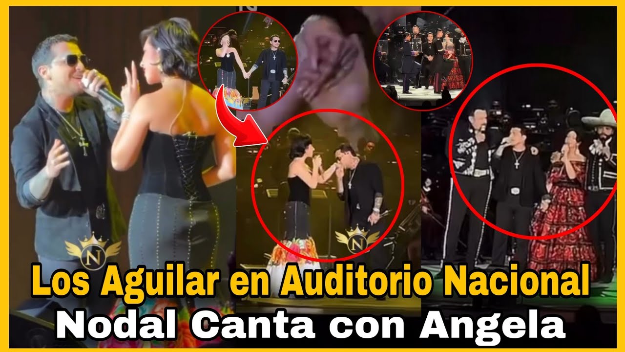Angela Aguilar y Christian Nodal son Aclamados en el Auditorio Nacional! Reciben reconocimiento