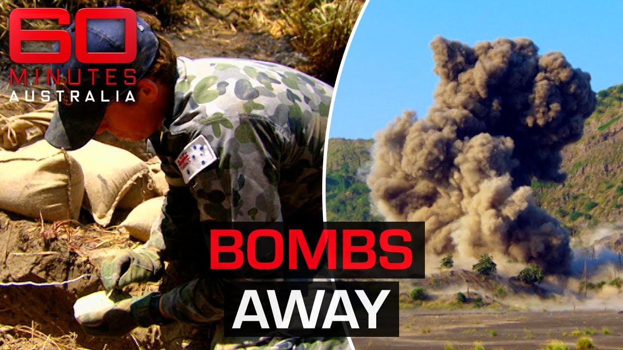 The real-life Hurt Locker: Bomb disposal experts risking their lives | 60 Minutes Australia
