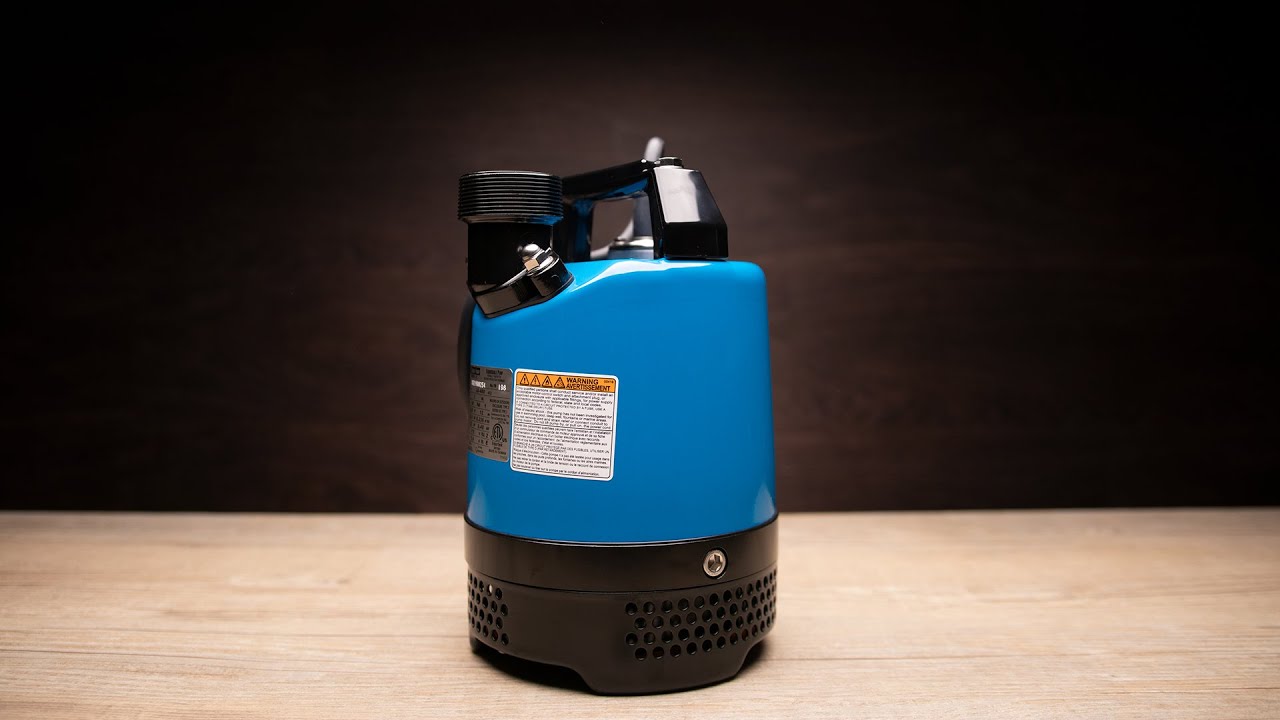 Tsurumi LB-480 Slimline Submersible Dewatering Pump