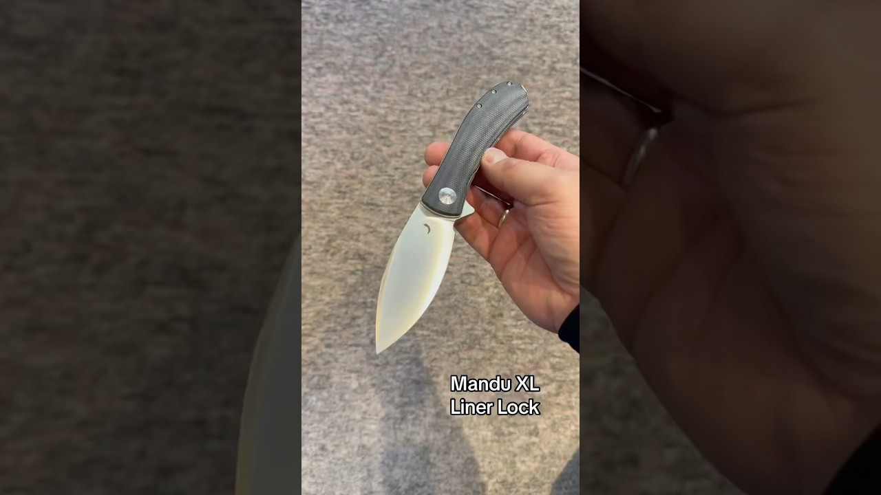 Trollsky Mandu XL Liner Lock Micarta #trollsky