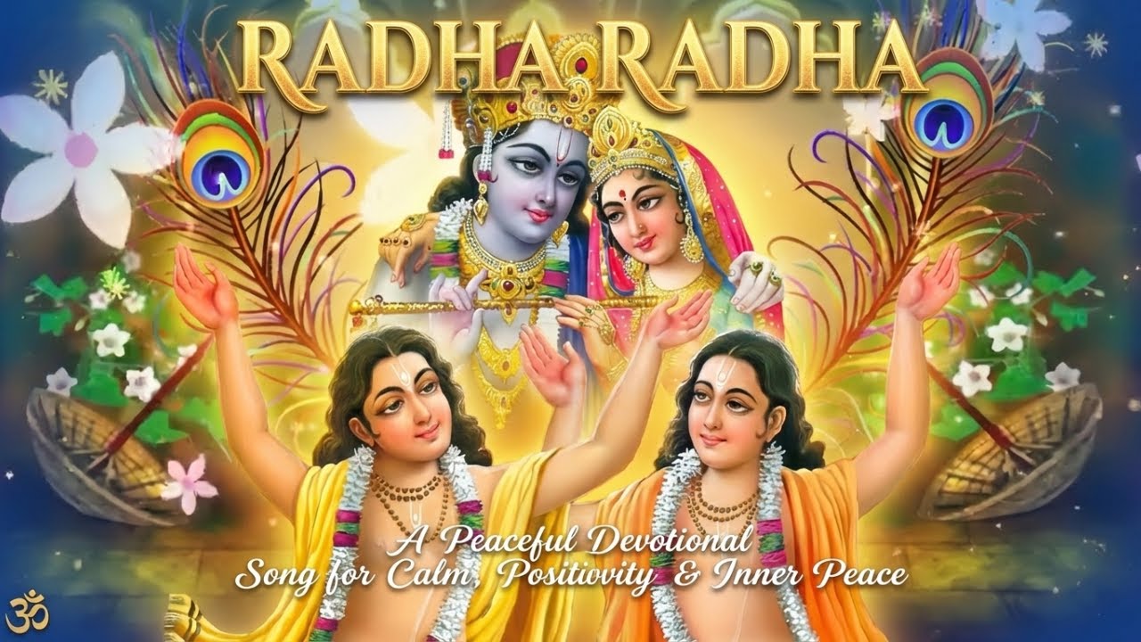 🌼 Radha Radha | A Peaceful Devotional Song for Calm, Positivity & Inner Peace 🌼