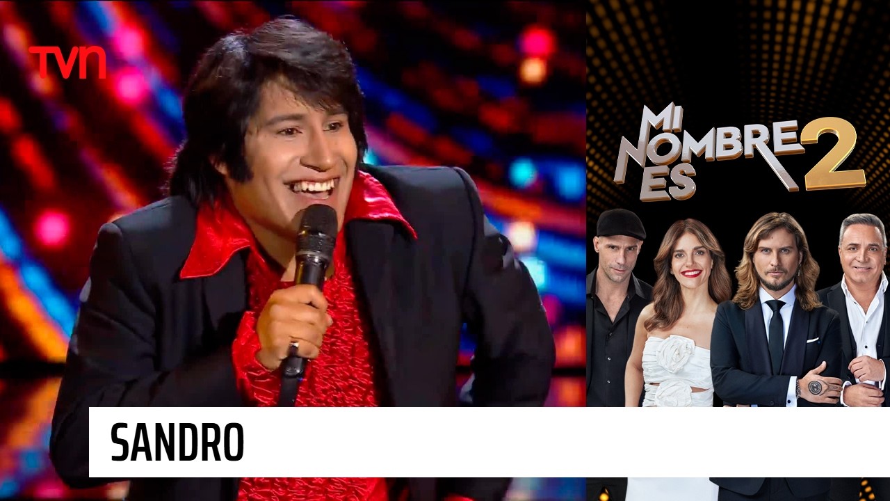 Sandro, el gitano, sorprendi&oacute; con toda su alegr&iacute;a y ritmo en el escenario | Mi nombre es 2