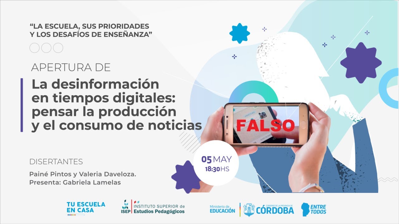 La (des)información en tiempos digitales | Painé Pintos y Valeria Daveloza