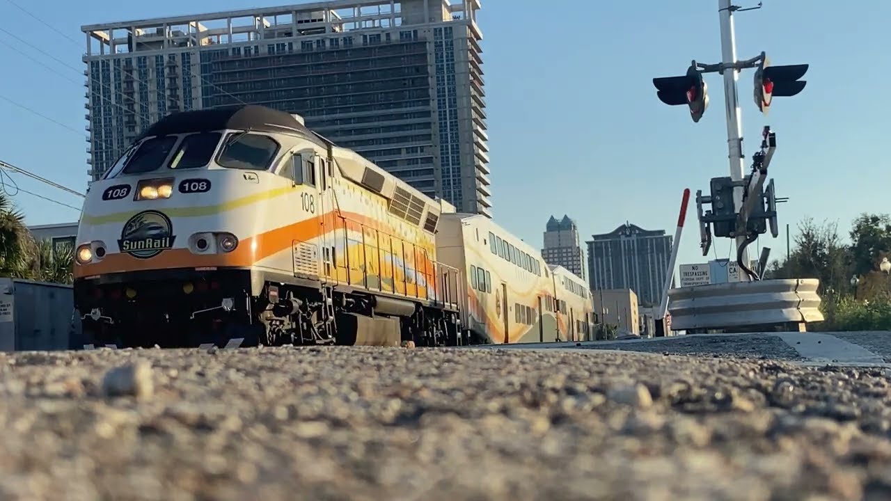 SunRail Railfanning Compilation || 4K 60FPS