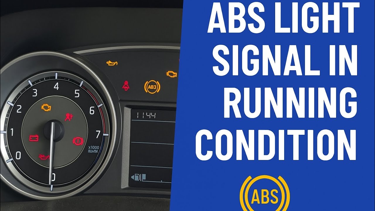 Car चालवताना ABS Light On – Problem & Solution Explained