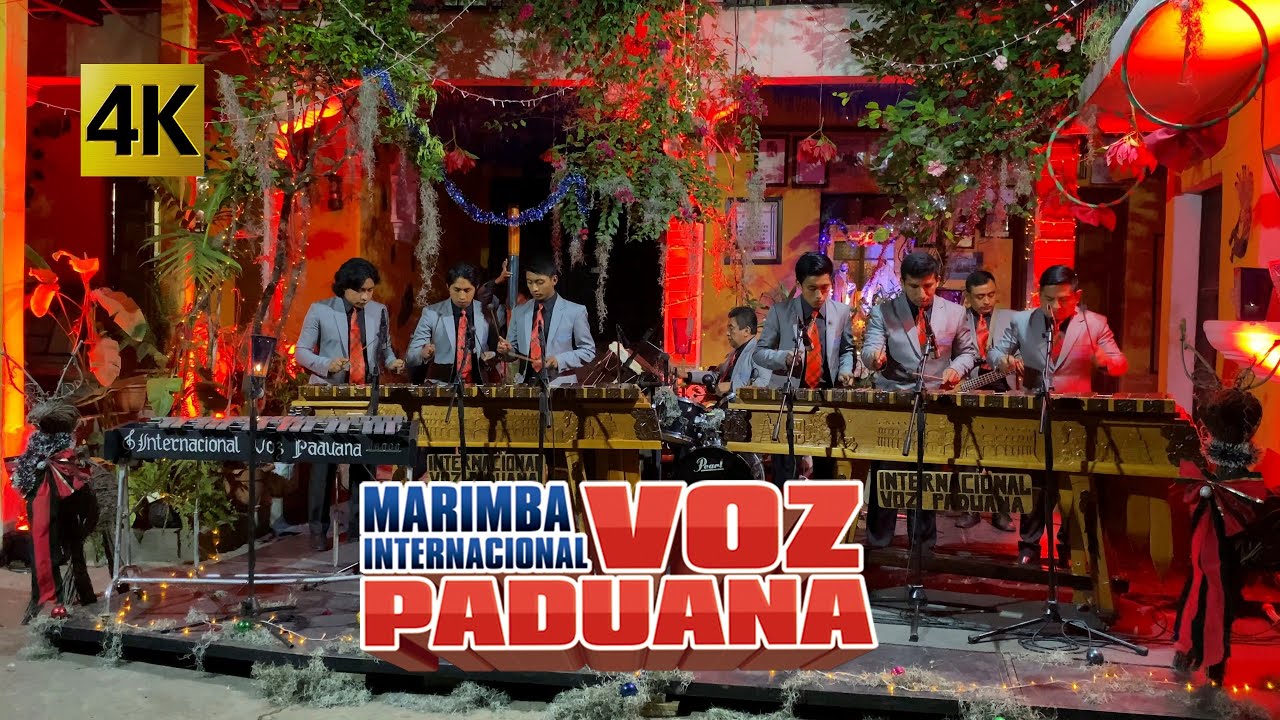 Marimba Internacional Voz Paduana  -  Las Tortugas 4K