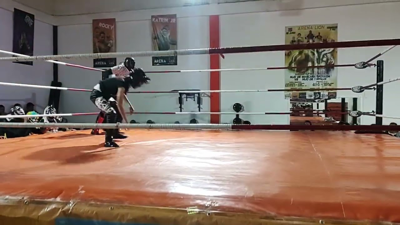 1° feb 26 Excibicion de lucha libre arena LION fitness alumnos SOBERANOS Y KALAKÍSTICOS 