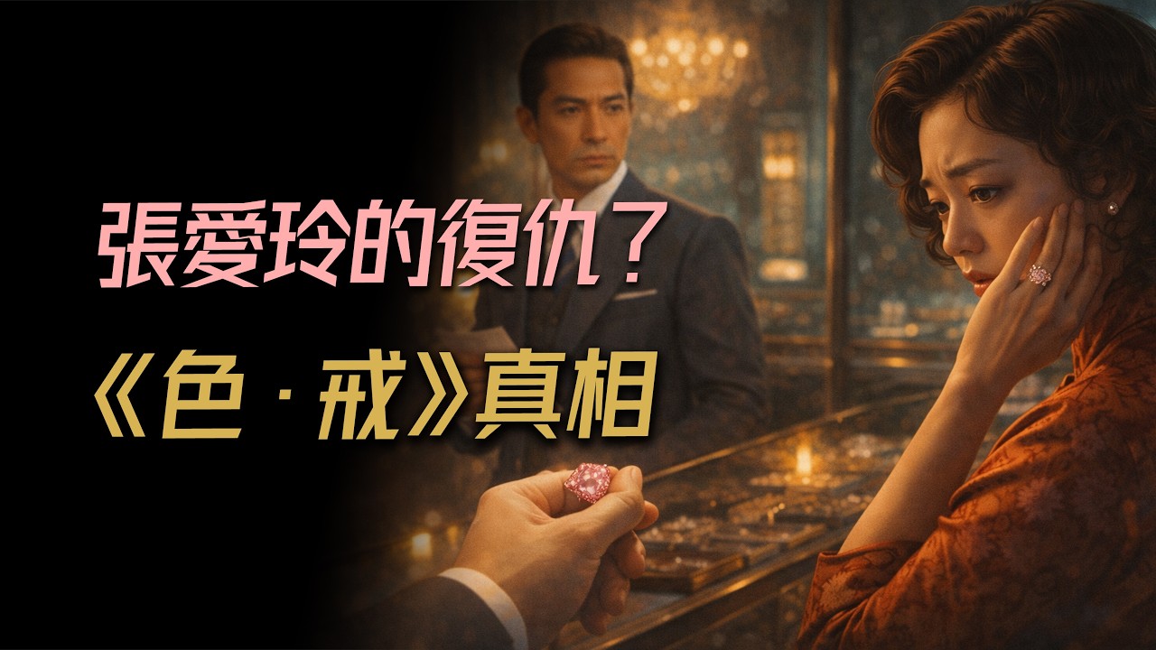 《色・戒》不是諜戰，是張愛玲寫給胡蘭成的冷刀，你以為是美人計：其實是張愛玲的復盤與復仇。#色戒#色·戒#張愛玲#李安#梁朝偉#湯唯#胡蘭成 #惘然記#華語文學#文學解析#經典電影#背叛#諜戰