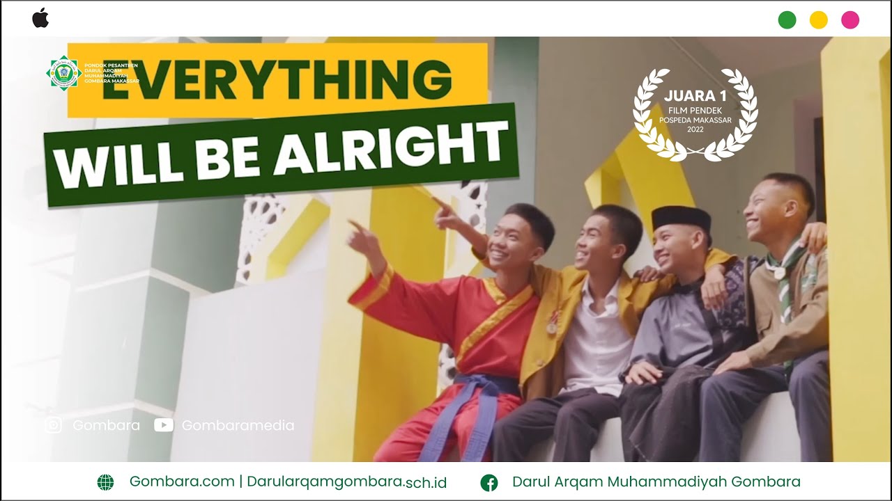 Film Pendek Santri : Everything be allright | Juara 1 Kemah Tahfidz dan Bahasa V #filmsantri