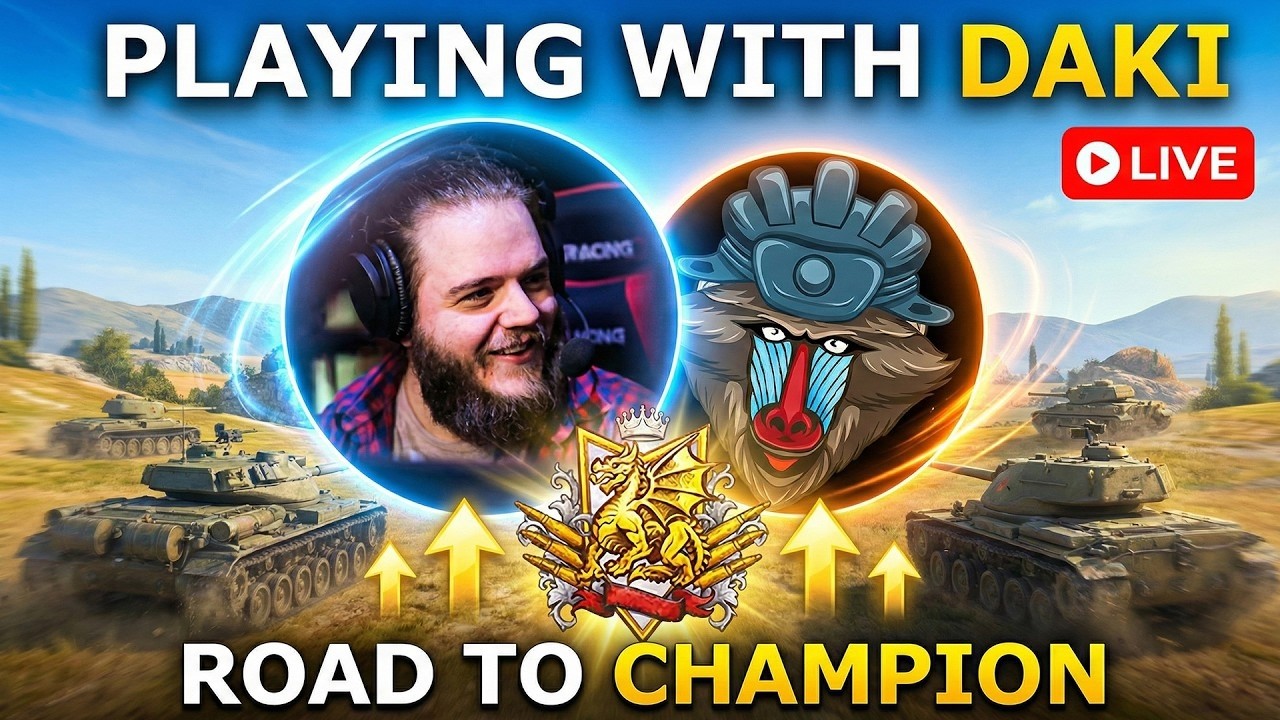 F2P account grind and later platoon with Daki for ols champion (No YT Chat – Join Twitch)