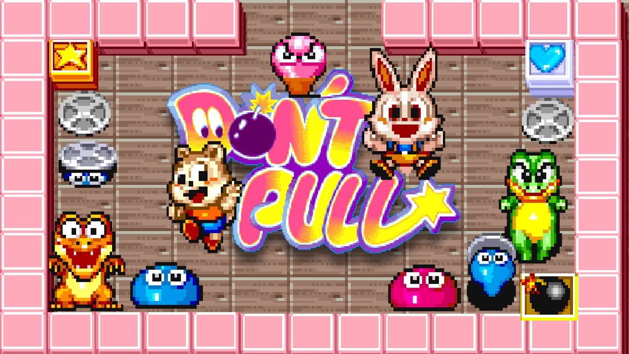 Three Wonders Don't Pull / ドンプル (1991) Arcade - All Stages 2 Players [TAS]