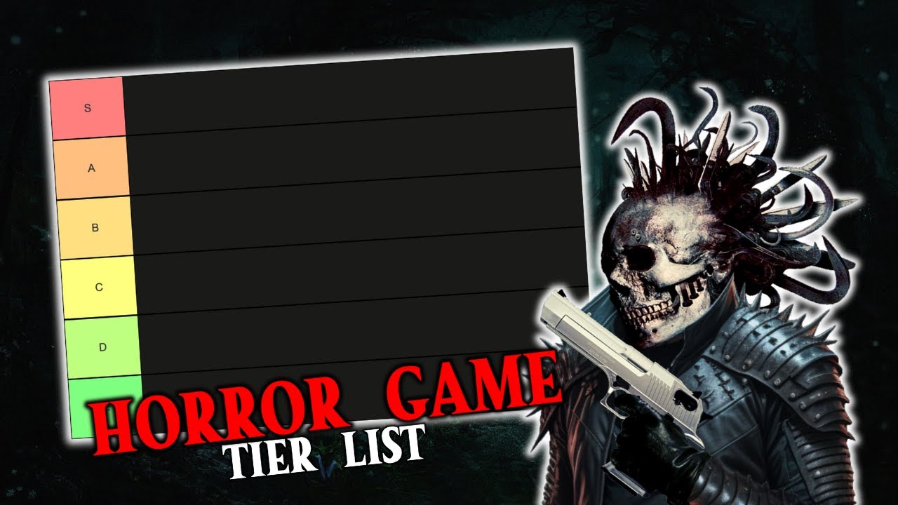Let's Do a Real Horror Game List (Horror Game Tier List)