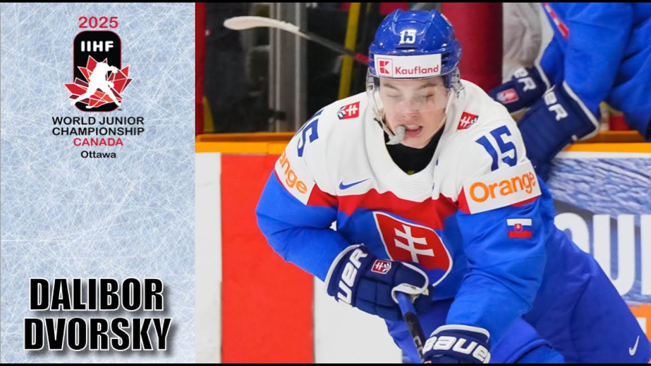 2025 WJC : Dalibor Dvorsky Highlights