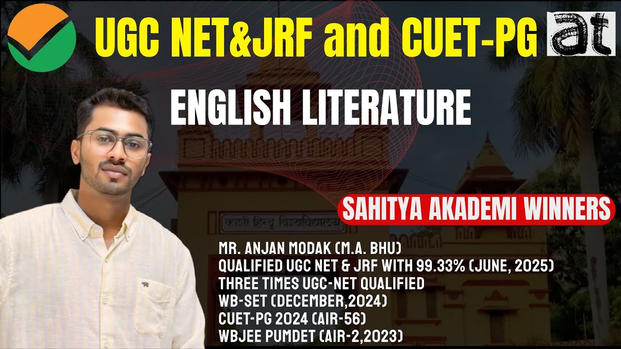 Sahitya Akademi Award Winners | English Literature | UGC NET, JRF & CUET-PG