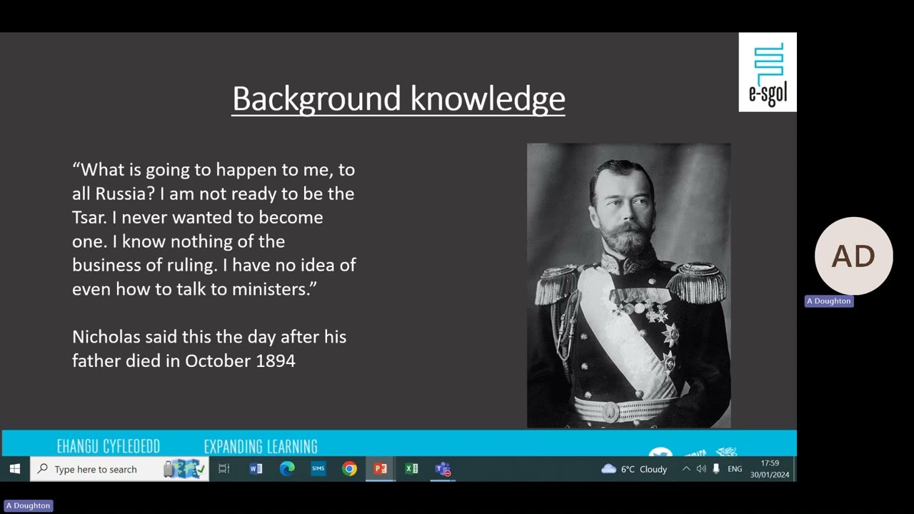 The impact of revolution in Russia 1905-1945 (Part 1)