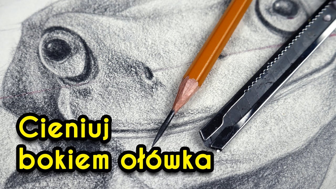 Jak NAOSTRZYĆ ołówek NOŻYKIEM?