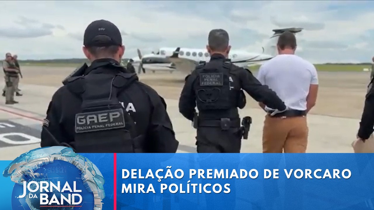 Possível delação premiada de Vorcaro mira políticos | Jornal da Band
