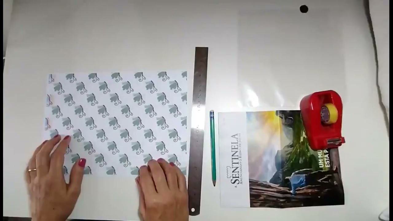 Como fazer envelope para revistas e cartas