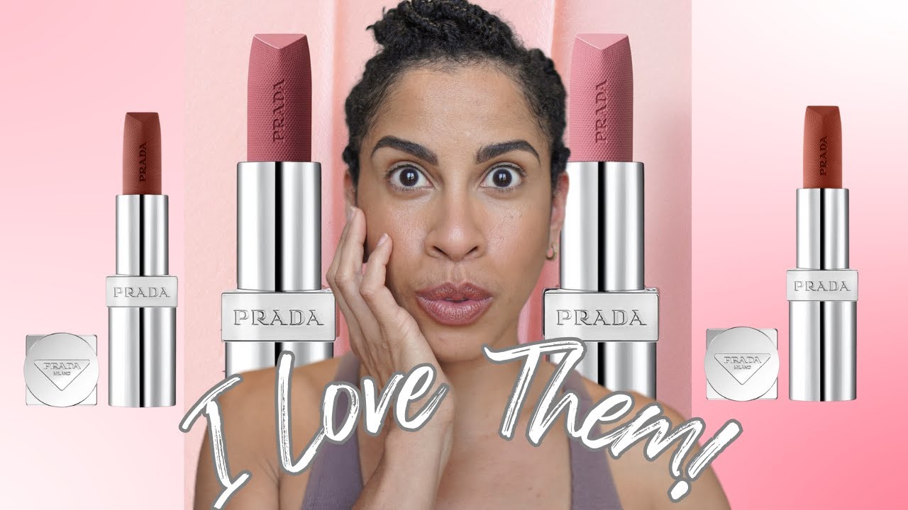 PRADA BEAUTY // Новые бальзамы для губ — сравнения и многое другое!