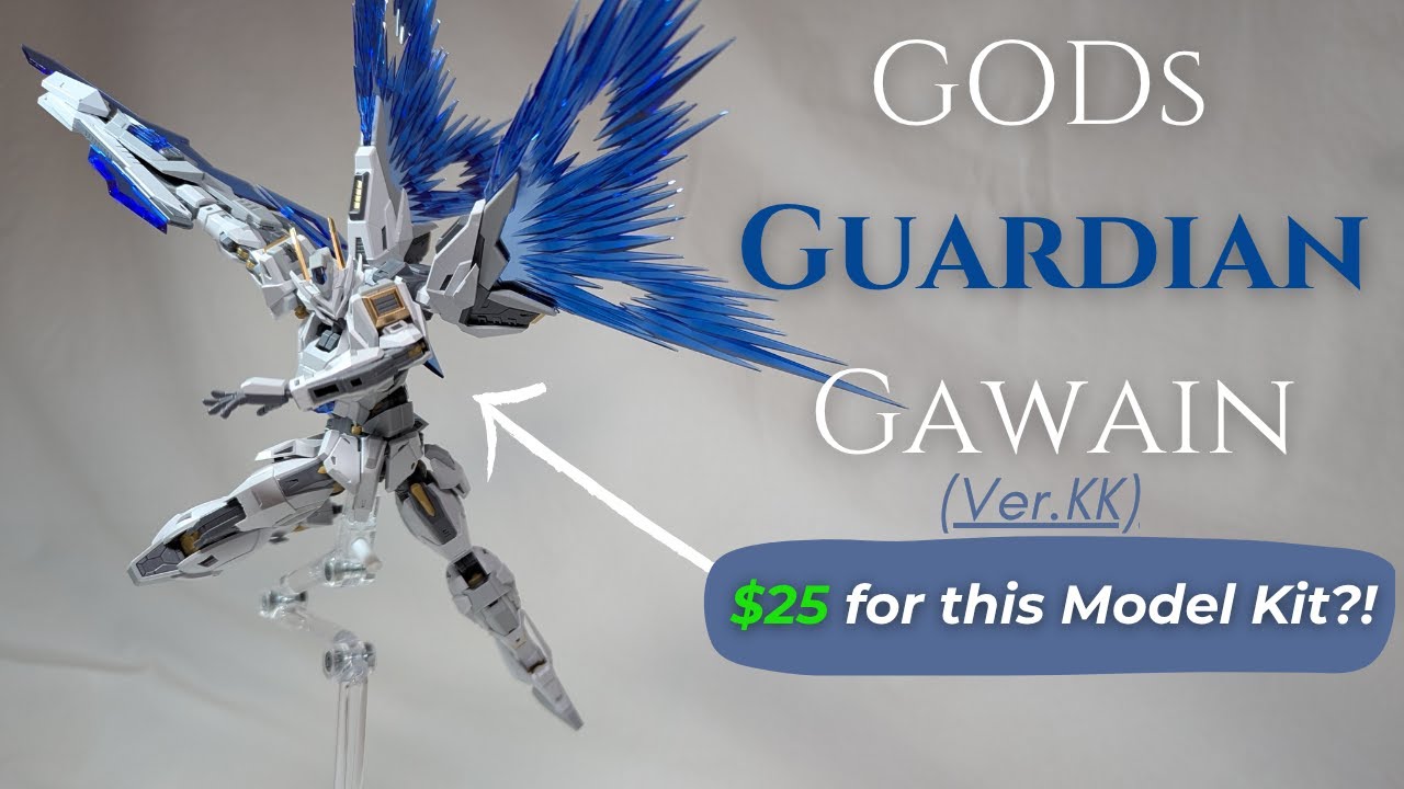 $25 for this Beautiful Model Kit?! | SNAA Gods Guardian Gawain (Designer's Color/Ver.KK) Review