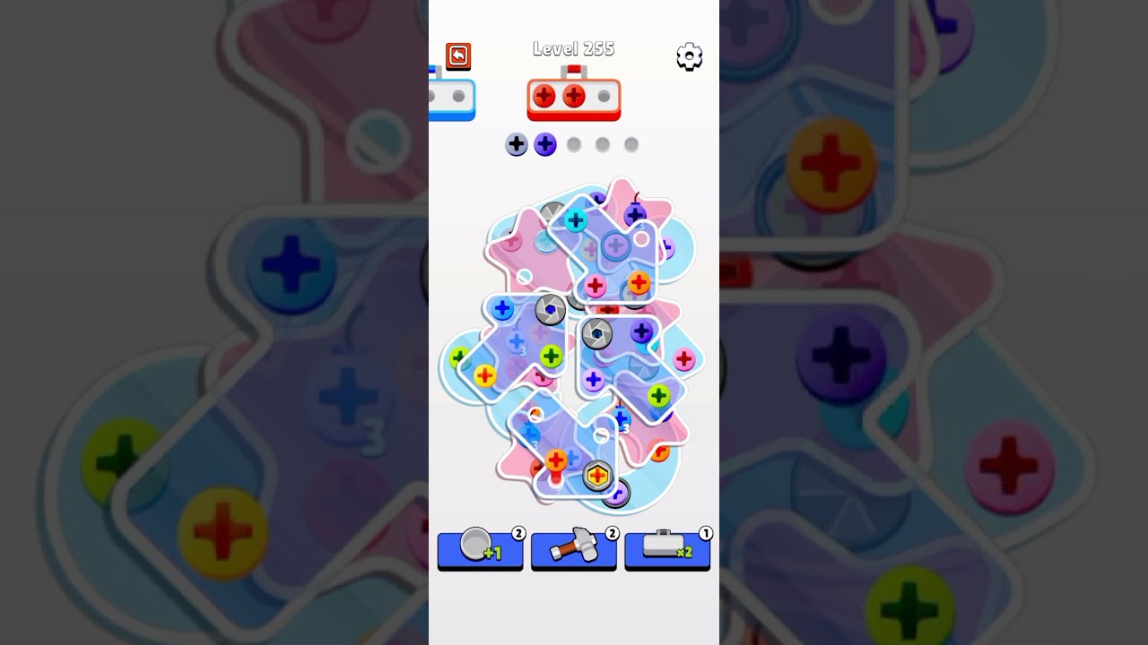 Screw Jam Puzzle Level 255 | GAME Walkthrough