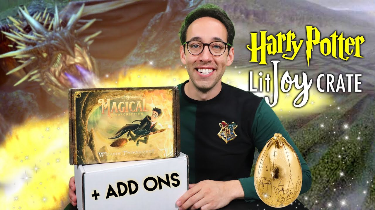 LitJoy Crate Magical Subscription | Wizards Tournament + Add Ons | Harry Potter