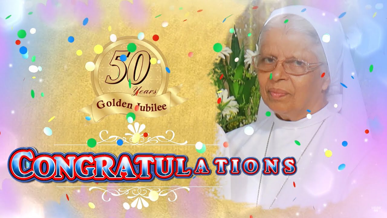 Golden Jubilee Celebration of Rev Sr Francis Mari