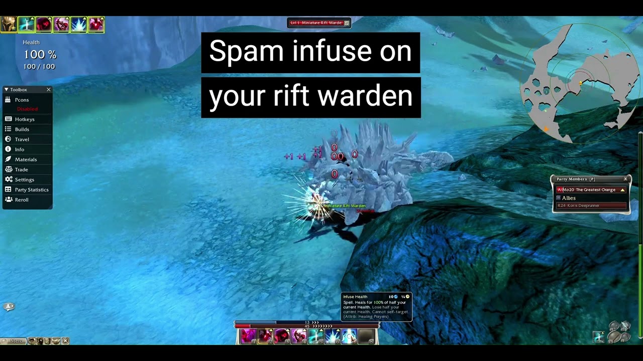 Guild Wars Rift Warden Glitch