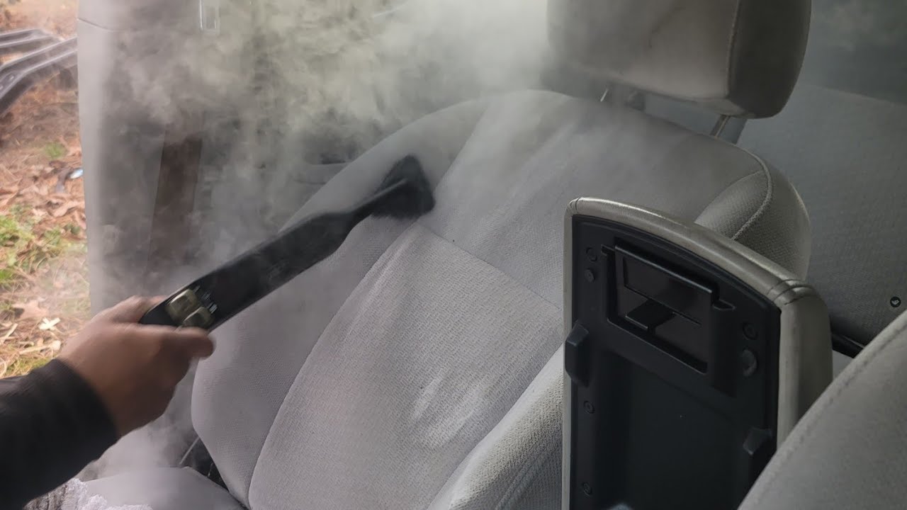 Steam clean back seats in a 2013 Impala 