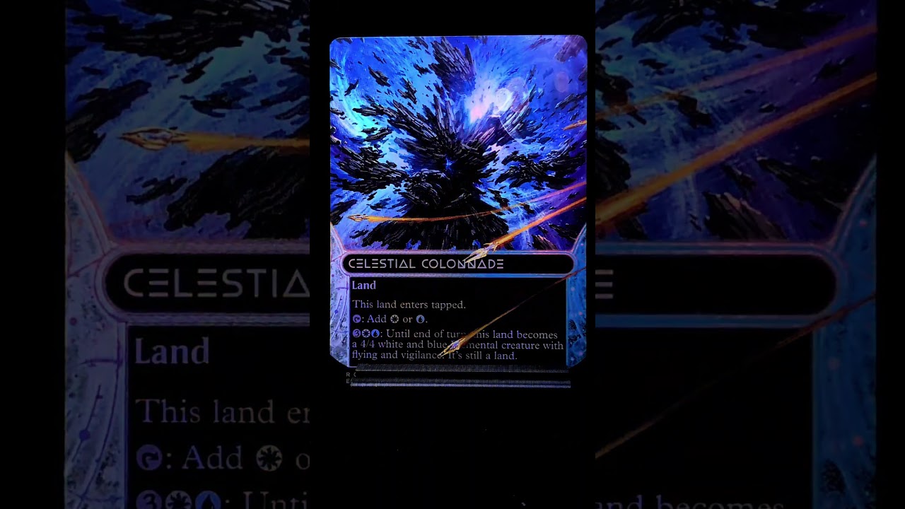 Celestial Colonnade #edgeofeternities Full Foil FX #cardgame #mtg #mtgcommander #collectiblecardgame