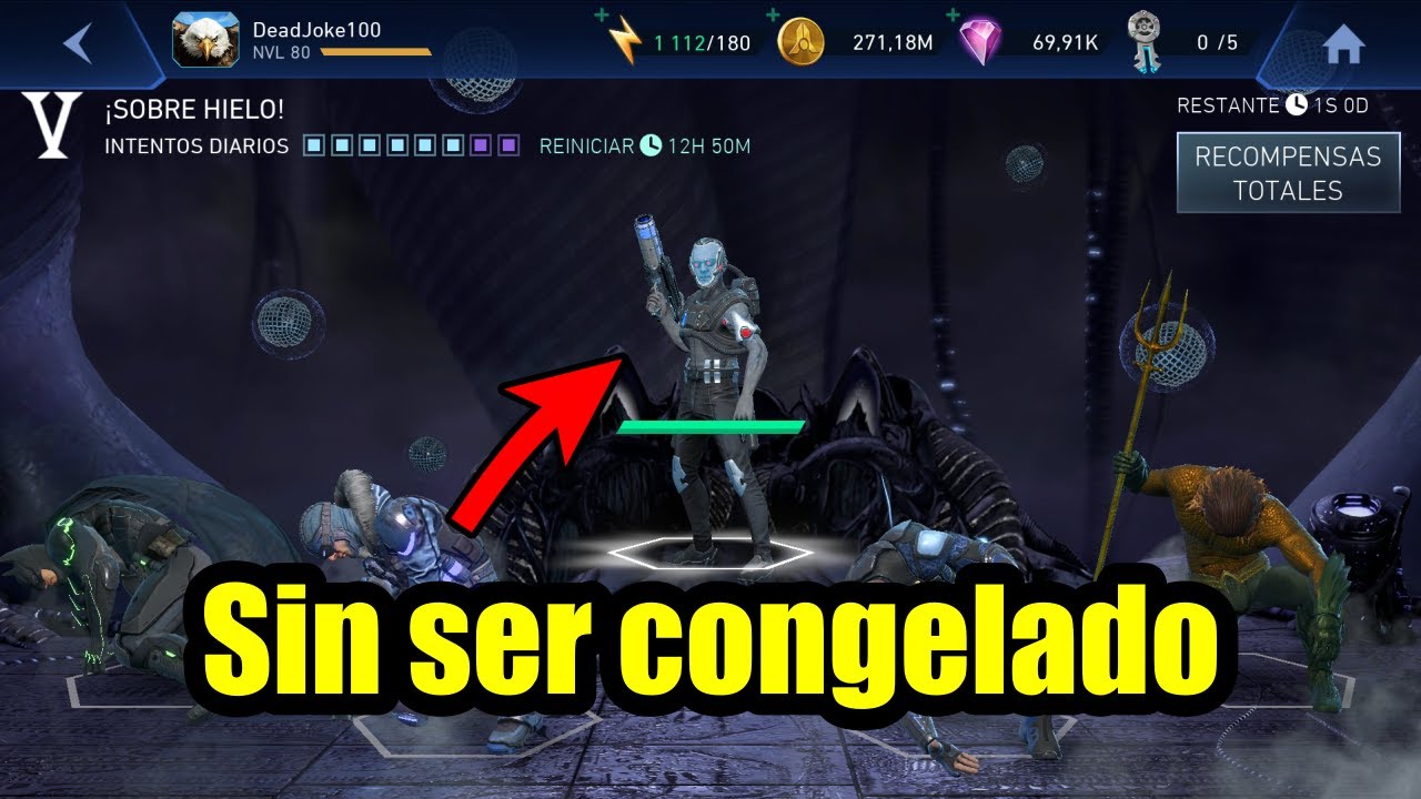¡Una Vuelta Más Contra Señor Frío! | Injustice 2 Mobile
