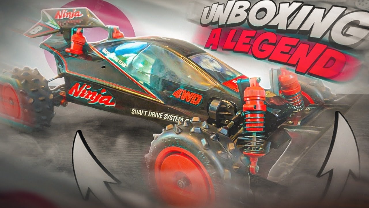Best Looking Vintage RC Ever? 1987 Marui Ninja 4WD RC