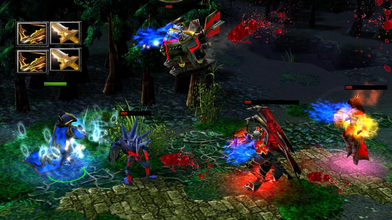 DOTA KUNKKA VS SLARK (1 SHOT = 1 KILL) 2100 DAMAGE!!