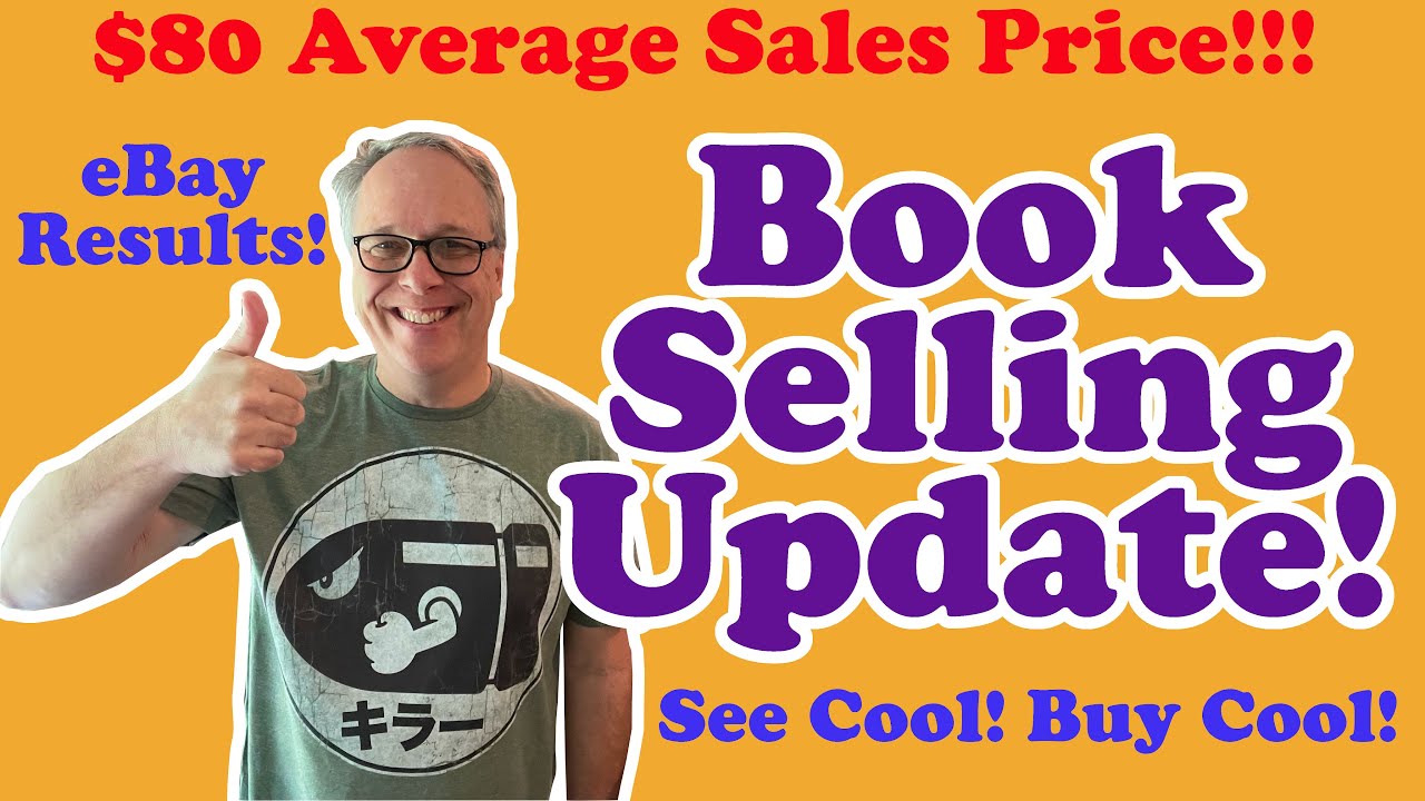$1700 of Books Sold on eBay!  Average Sales Price of $80!  Book Selling Update! (What Works for Me!)