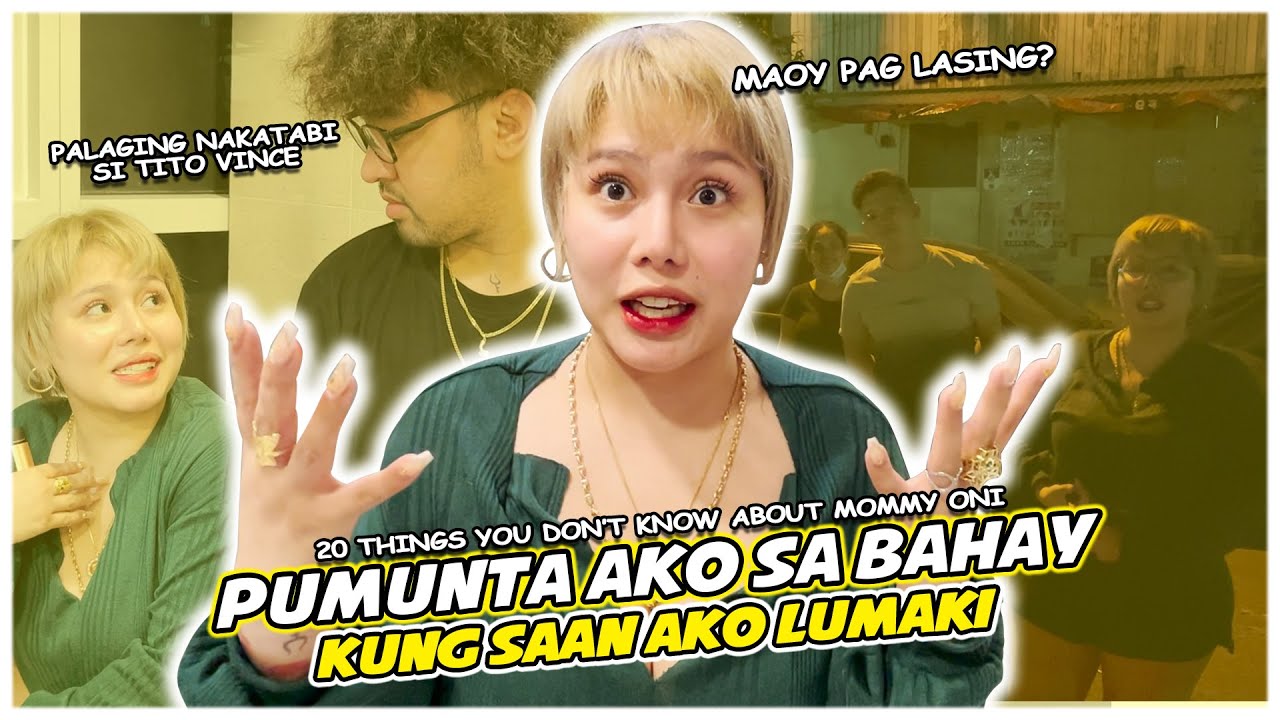 VLOG 217 20 THINGS YOU DON'T KNOW ABOUT MOMMY ONI