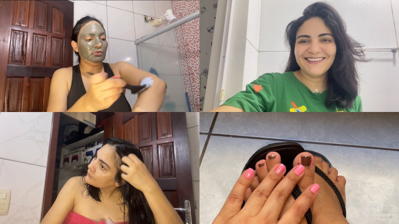 Cuidados em casa ( cabelo, pele e unhas)autoestima em dia 👏🏻👏🏻👏🏻