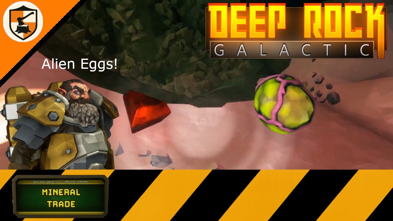 Deep Rock Galactic - These bugs DID NOT like me touching their eggs!
