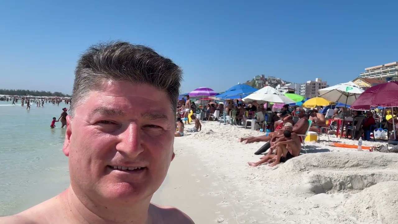 BRAZIL 🇧🇷 Arraial do Cabo / Swimming & Relaxing day at Praia Grande