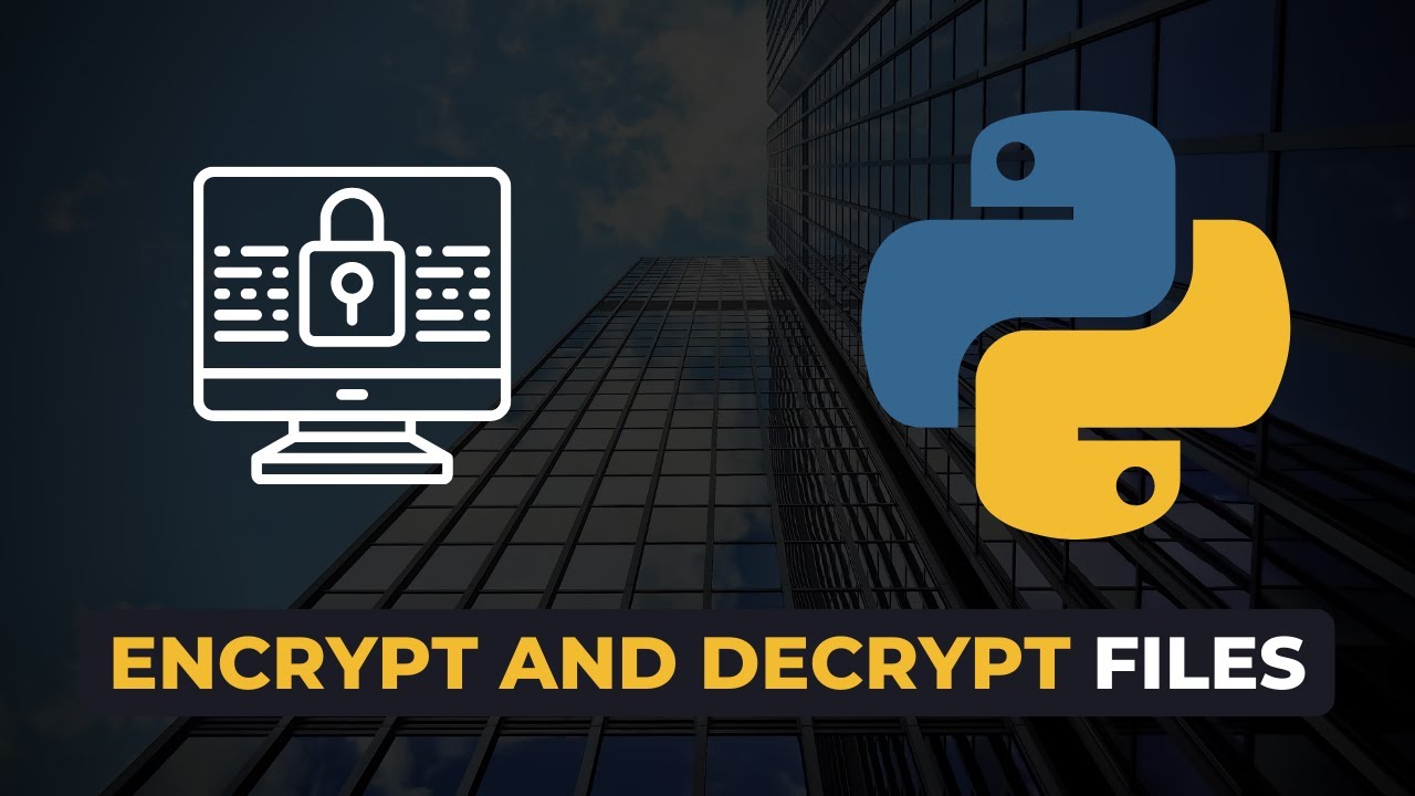 Как зашифровать и расшифровать файлы с помощью Python