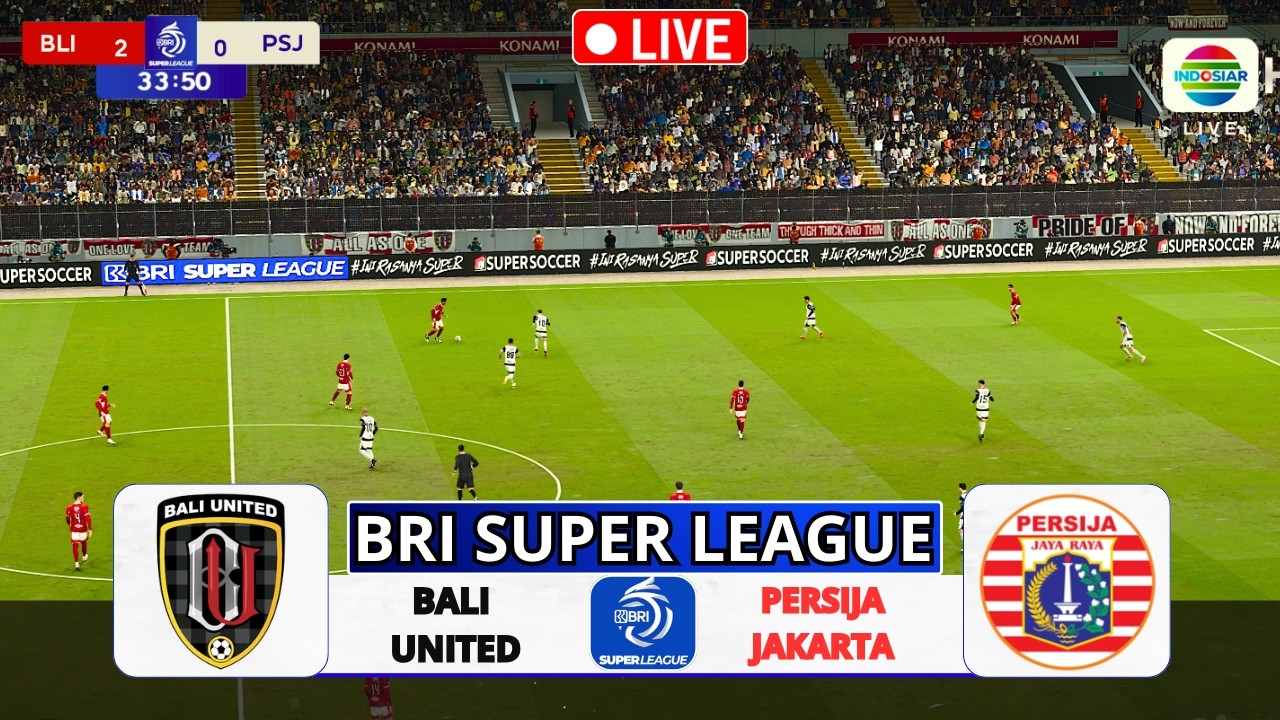 BALI UNITED vs PERSIJA JAKARTA | BRI SUPER LEAGUE 2025/2026 | virtual match