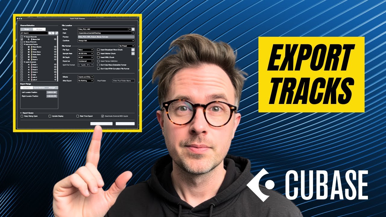 Export Your Song for Spotify & Co &ndash; Cubase Pro | Your First Steps in Cubase
