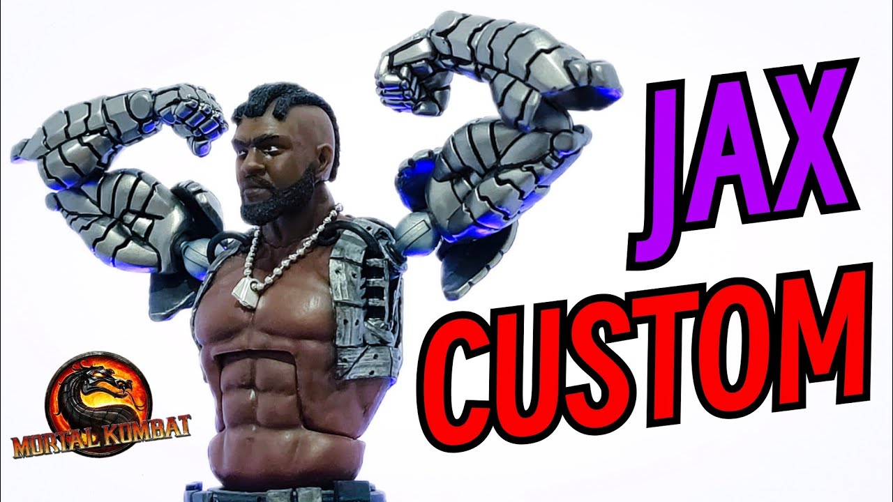 🔴🦾 «Кастомная фигурка Джакса из Mortal Kombat от Hasbro» Жестокий результат #mortalkombat #jaxbriggs