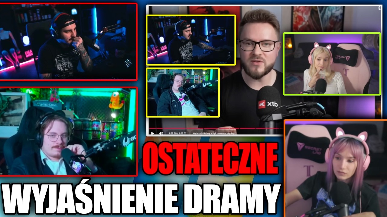 Kiszak i Snakeiter oglądają Kasię Babis oglądającą Kiszaka i Snakeitera oglądających Kasię, kt&oacute;ra...