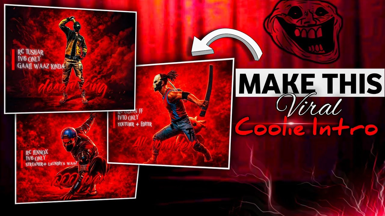Trending Coolie Intro Reels Editing | How to Edit COOLIE INTRO Reel In Mobile | Coolie Intro Editing