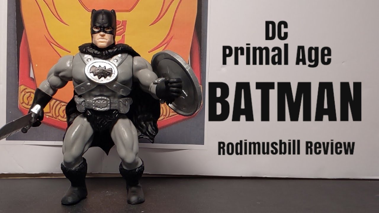 Funko DC Primal Age BATMAN Action Figure Review