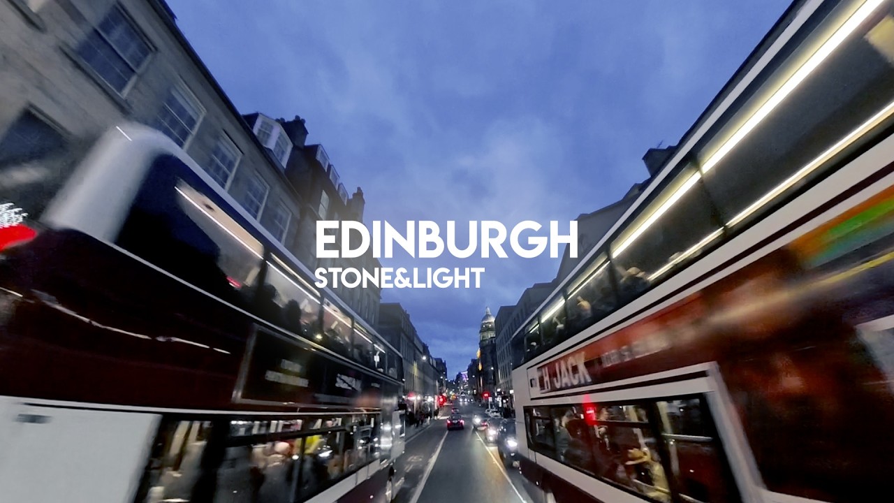 Edinburgh Stone & Light | Cinematic B-Roll from DJI Mini 4 Pro & Insta360
