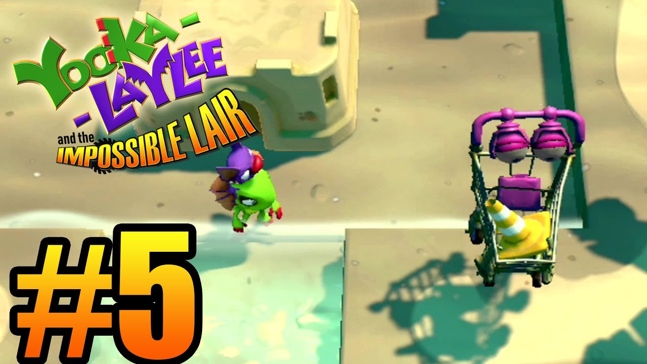 Yooka Laylee and the impossible Lair Gameplay Walkthrough Part 5
