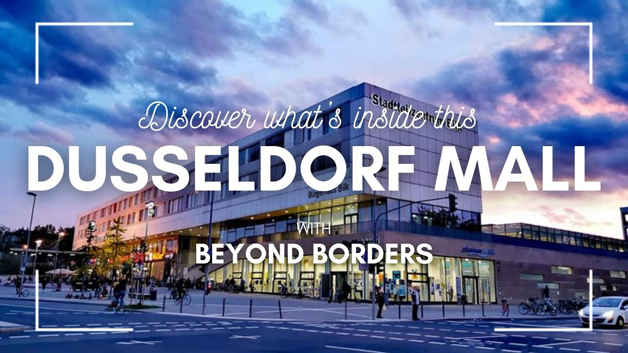 Exploring Bilk Arcaden Dusseldorf | Modern Shopping Mall Walk Tour in Germany | Ultra HD
