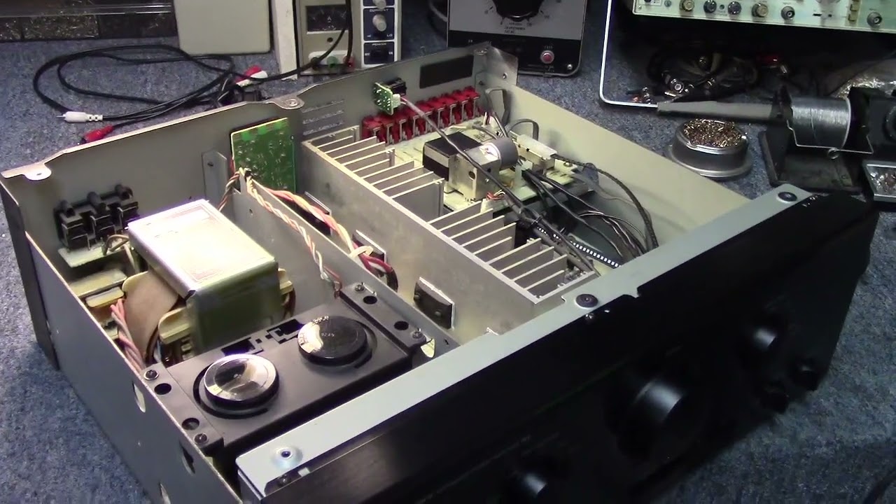 Onkyo/Integra A-807 Integrated Amp - testing & repair