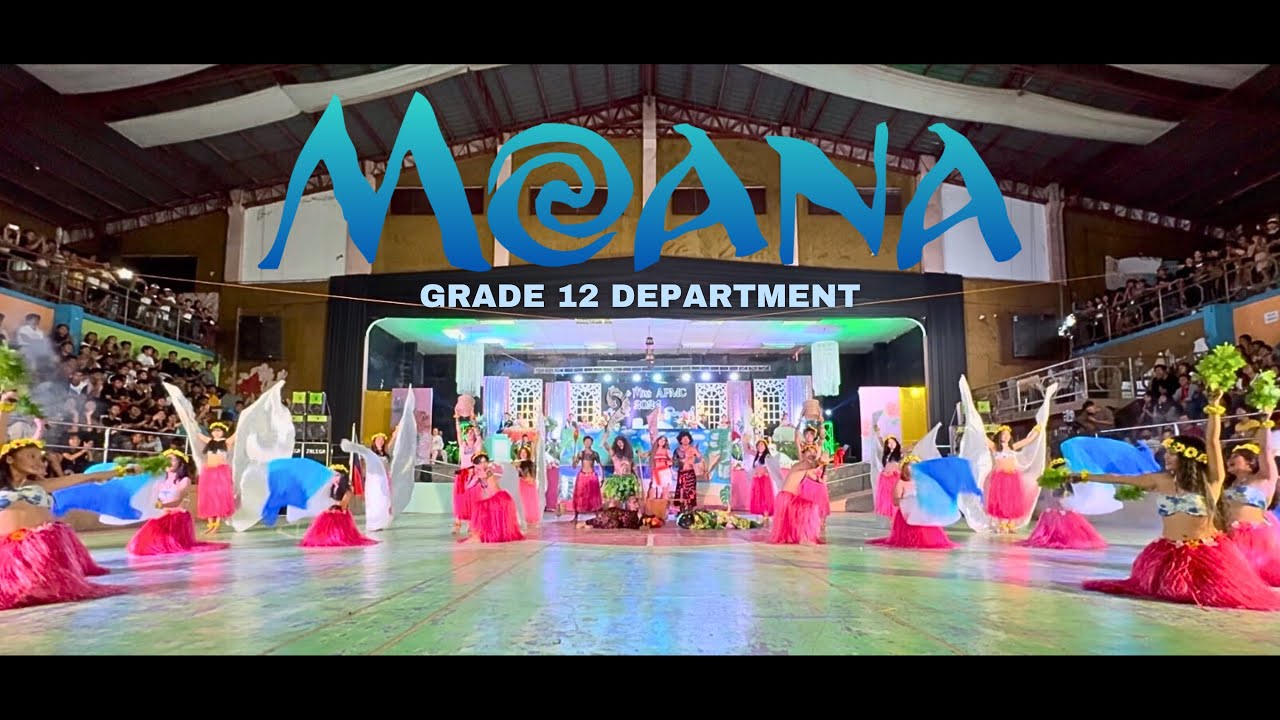 Grade 12 Production “Moana Themed”